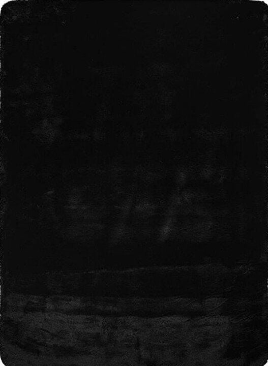 eHalıcım Pisa P15314 Siyah Yumuşak Tüylü Dikdörtgen Post