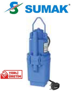 Sumak SD 1 10mt Kablolu 250w 220v Titreşimli Dalgıç Pompa