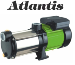 Atlantis YKY 9-50 T 3Hp 380v Yatık Milli Çok Kademeli Santrifüj Pompa