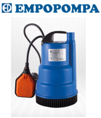 Empo SU AYGIRI 100 P 0.75hp 220v Plastik Gövdeli Temiz Su Dalgıç Pompa