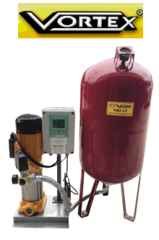 Vortex VKP VD 6-09 T 2.5hp 380v Tek Pompalı Paket Hidrofor