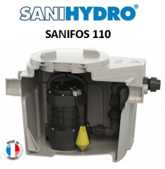 Sanihydro SANIFOS 110 Foseptik Tahliye Cihazı- Tek Pompalı - 110 Litre / BIÇAKLI-MONOFAZE