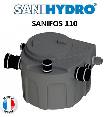 Sanihydro SANIFOS 110 Foseptik Tahliye Cihazı- Tek Pompalı - 110 Litre / BIÇAKLI-MONOFAZE