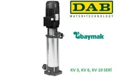 Dab KV 6/11 T   2.5Hp 380 V  Dikey Milli Çok Kademeli Paslanmaz Çelik Gövdeli Pompa