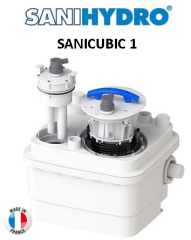 Sanihydro SANICUBIC 1 WP - 32 Lt Tahliye Cihazı / TEK POMPA-BIÇAKLI-MONOFAZE