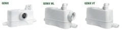 Dab GENİX 110 V220-240/50    0.32kW  220V  1+1 Bağlantılı WC Öğütücü Atık Su Foseptik Tahliye Cihazı