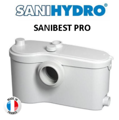 Sanihydro SANIBEST PRO / 1 Klozet + 3 Ünite FoseptikTahliye Cihazı. - 18 Lt