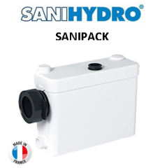 Sanihydro SANIPACK / 1 Asma Klozet + 3 Ünite Foseptik Tahliye Cihazı - 12 Lt