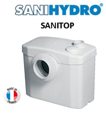 Sanihydro SANITOP / 1 Klozet + 1 Ünite Foseptik Tahliye Cihazı - 12 Lt