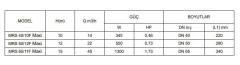 MARS  MRS40-10F MAXI  0.46 Hp  FREKANS KONVERTÖRLÜ FLANŞLI TİP SİRKÜLASYON POMPASI