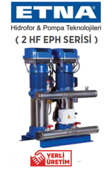 Etna 2 HF EPH C-M66 3hp İki Pompalı Frekans Kontrollü Paket Hidrofor