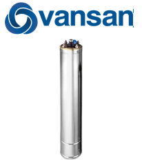 VANSAN VSM 04/1 1HP 220V 4'' Derin Kuyu Dalgıç Motor