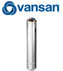 VANSAN VSM 04/4T 4HP 380V 4'' Derin Kuyu Dalgıç Motor