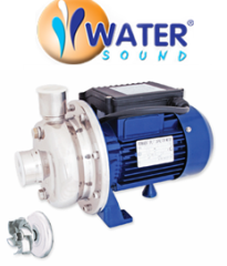Water Sound BK400 4hp 380v AISI 316 Komple Paslanmaz Çelik Açık Fanlı Santrifüj Pompa