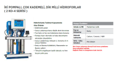 Etna 2 KO 4/8-15 2hp 380v İki Pompalı Çok Kademeli Paket Hidrofor