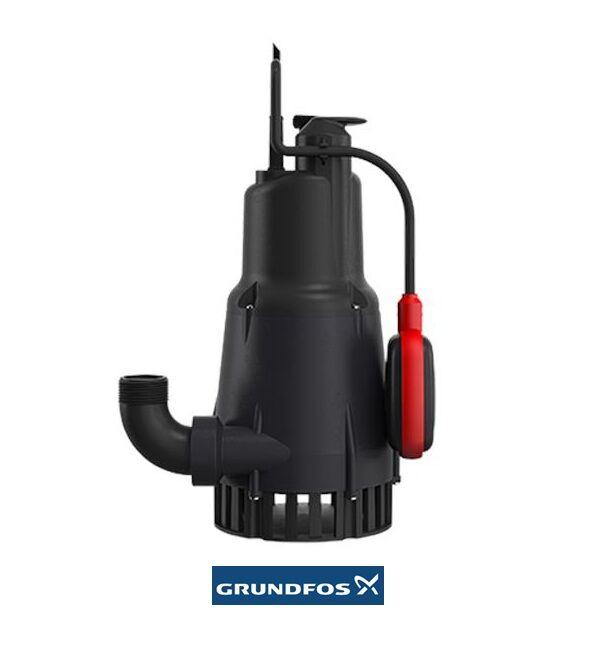 Grundfos KPC 600 A  220V Temiz ve Az Kirli Su Drenaj Dalgıç Pompa - 98864015