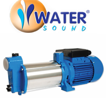 Water Sound YMP 6-80 2hp 220v Yatay Milli Çok Kademeli Santrifüj Pompa