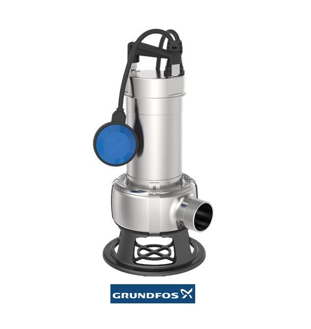 GRUNDFOS UNİLİFT AP 35B.50.06.3.V  0.84Hp 380V  KOMPLE PASLANMAZ ÇELİK ATIK SU DRENAJ DALGIÇ POMPA - 96468190