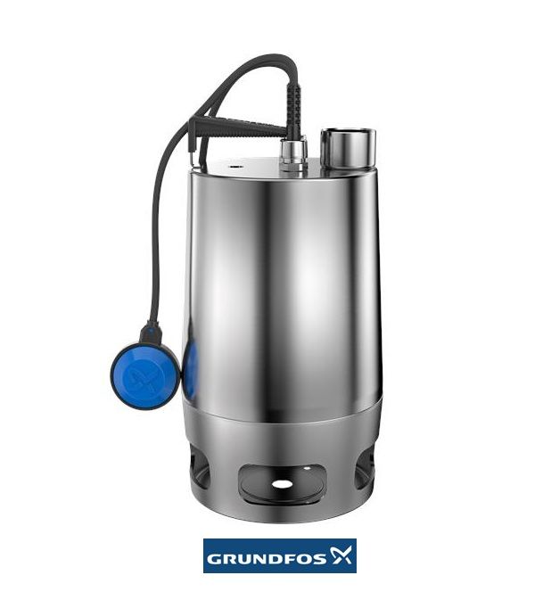 GRUNDFOS UNİLİFT AP 50.50.11.A1.V  1.47Hp 220V  KOMPLE PASLANMAZ ÇELİK ATIK SU DRENAJ DALGIÇ POMPA - 96010985