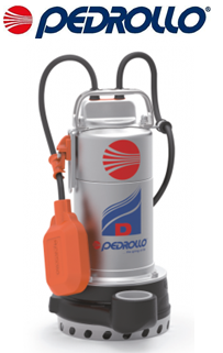 Pedrollo Dm 20-N 1Hp 220v Flatörlü Paslanmaz Gövdeli Drenaj Dalgıç Pompa