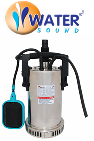 Water Sound QSB-2JH-550 0.65hp 220v Otomatik Sensörlü Drenaj Dalgıç Pompa