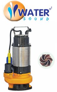 Water Sound V750F 1hp 220v Açık Fanlı Foseptik Dalgıç Pompa