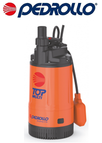 Pedrollo Top Multı 3 0.75hp 220v Flatörlü Keson Kuyu Dalgıç Pompa