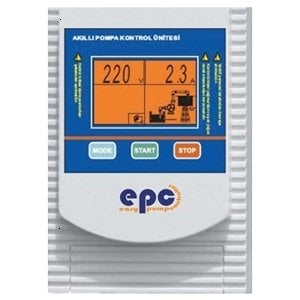 EPC MVA-01- IP 22-  0.5 & 3HP-220V-  DİJİTAL KONTROL PANOSU - TEK POMPALI