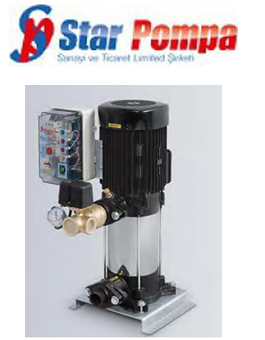 STAR 1 SD 90/6 M 3hp 220v Tek Pompalı Paket Hidrofor