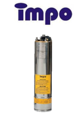 İmpo 1.5hp 380v 4'' Dalgıç Motor (Pompasız)(MOTOR, DÖKÜM BAŞLIKLIDIR.) ECO , İTHAL MODEL