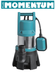 Momentum PQL-1100V 1100w 220v Plastik Gövdeli Su Drenaj Dalgıç Pompa