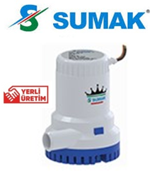 Sumak STN2000 G 96W 12V Sintine Dalgıç Pompası Manuel