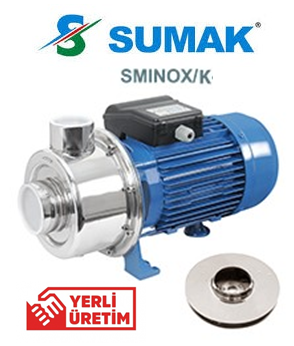 Sumak SMINOX/K-300/2 3hp 220v Paslanmaz Santrifüj Pompa