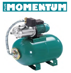 Momentum Pdhm 4-6-50A 1.5Hp 220v Paslanmaz Kademeli 50lt Tanklı Paket Hidrofor