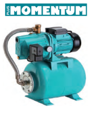 Momentum PJW15M-24A 1.5Hp 220v Döküm Gövdeli Jet Paket Hidrofor 24lt Tanklı