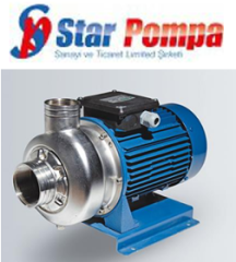 Star SPINOX 552 T 3hp 380v Full Paslanmaz Açık Fanlı Santrifüj Pompa