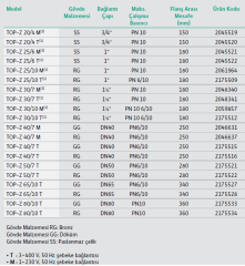 Wilo TOP-Z 65/10 T 380v Dn65 Döküm Gövdeli Üç Hızlı Flanşlı Sirkülasyon Pompası