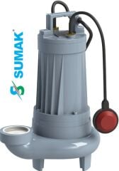 SUMAK, SDF20/3, 2.2HP, 220V, Açık Fanlı Pis Su Dalgıç Pompa