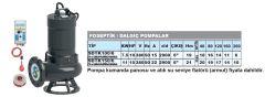SUMAK, SDTK 100/6, 10HP, 380V,Foseptik Dalgıç Pompa