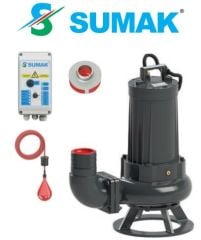SUMAK, SDTB 75/4, 7.5HP, 380V, Foseptik Dalgıç Pompa [1450 d/d]