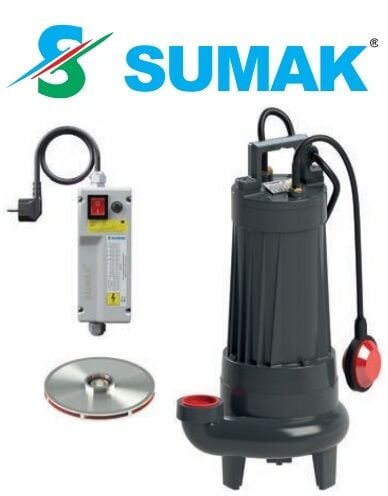 SUMAK, SDF25/2, 3Hp, 220V, Temiz Su Dalgıç Pompa