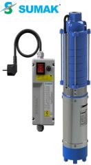 Sumak, 5SD7, 1.5Hp, 220V, 5\'\' Derin Kuyu Dalgıç Pompası