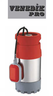 Venedik Pro QSB-JH-1000103 1000W 220V Temiz Su Keson Kuyu Dalgıç Pompa