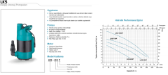 Leo Lks-504P 0.7hp 220v Sensörlü Dalgıç Pompa (Gizli Flatörlü)