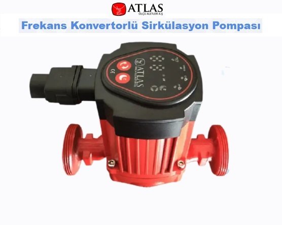 Atlas  VFPUMP 25   DN25  ATL-25-80  Frekans Konvertörlü Sirkülasyon Pompa