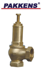 Pakkens 1/2'' Ayarlanabilir Buhar Emniyet Ventili