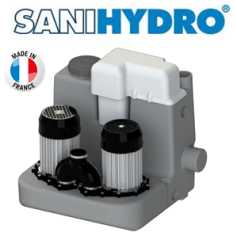 Sanihydro SANICOM 2 / 2 Ünite Atık Su Tahliye Cihazı -10 Lt
