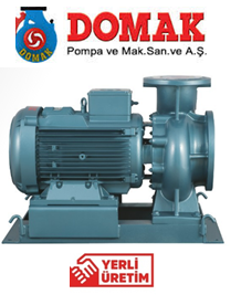 Domak SLGM 650 15hp 380v Monoblok Mekanik Salmastralı Tek Kademeli Elektropomplar