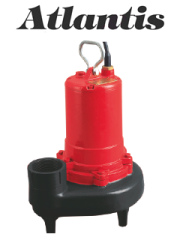 Atlantis 80 WQ 10-1.5T 2hp 380v Foseptik Dalgıç Pompa