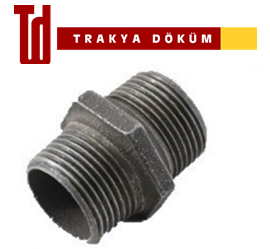 Trakya Döküm 4'' Siyah Nipel